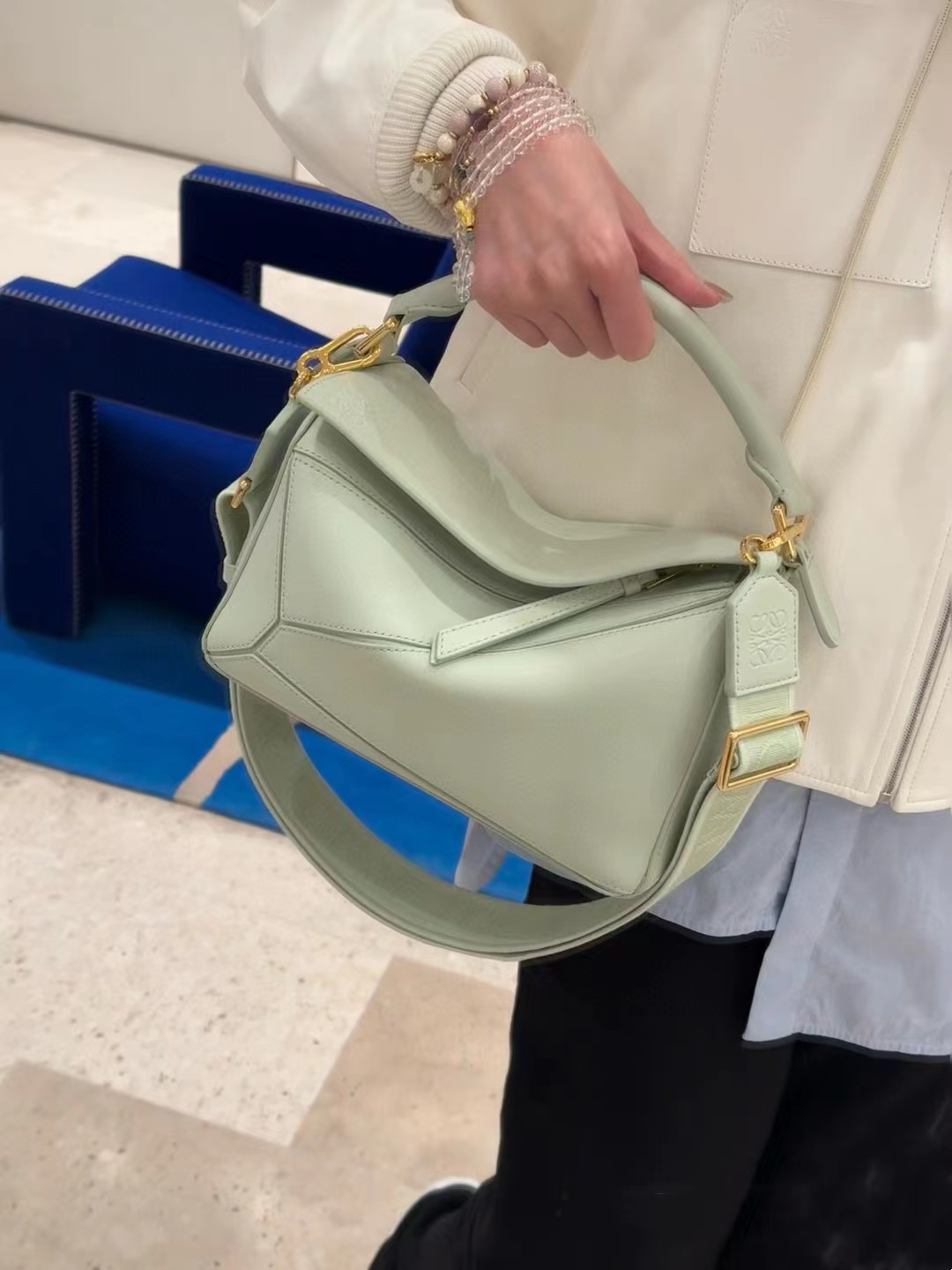 L0WEW レザークロスボディバッグ【50％割引+送料無料】