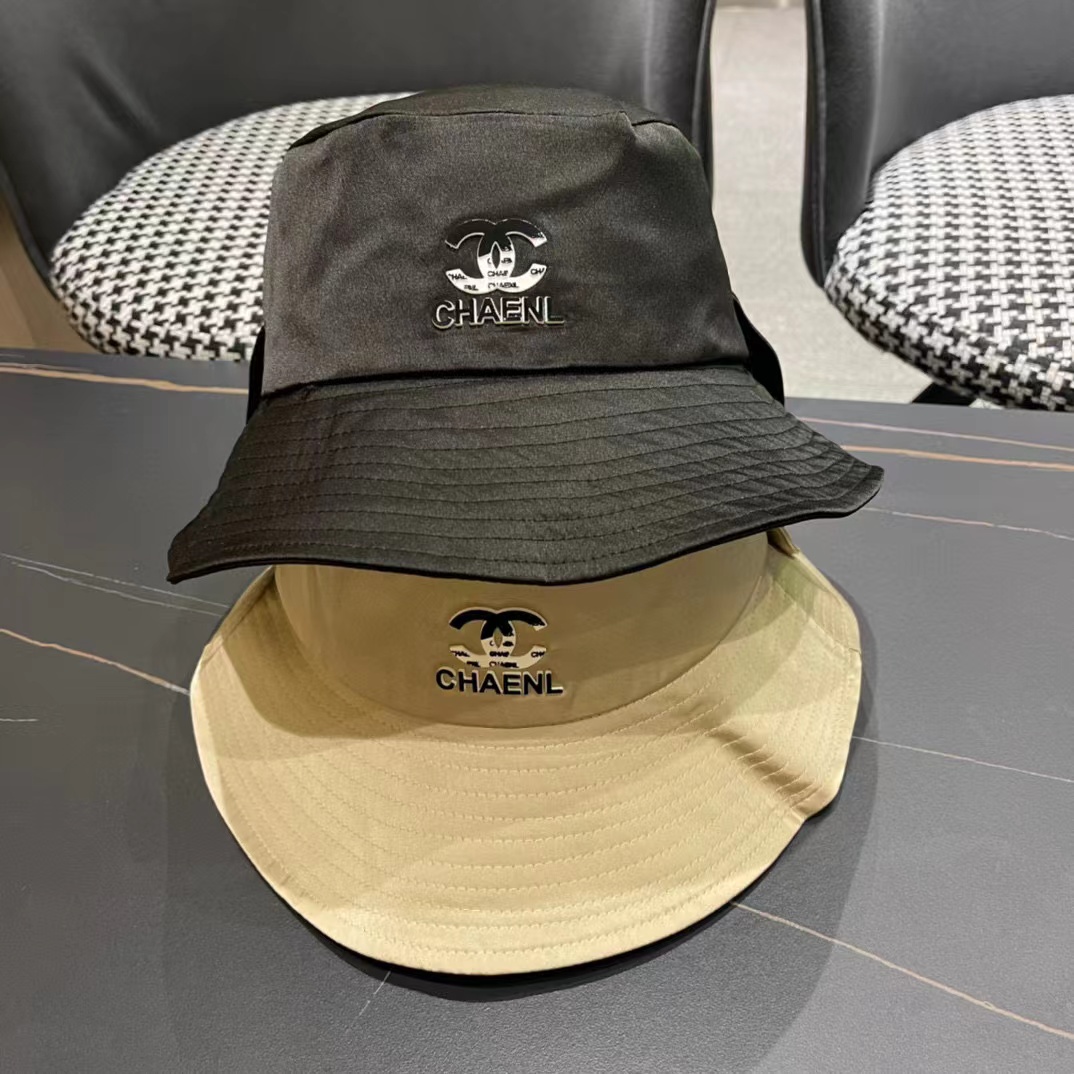 CHANE1 バックバタフライバケットハット【 50％割引+送料無料】