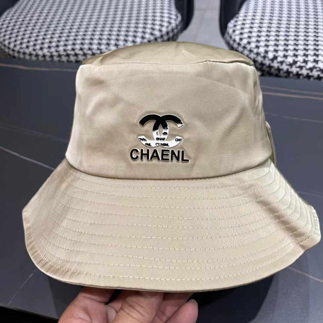 CHANE1 バックバタフライバケットハット【 50％割引+送料無料】