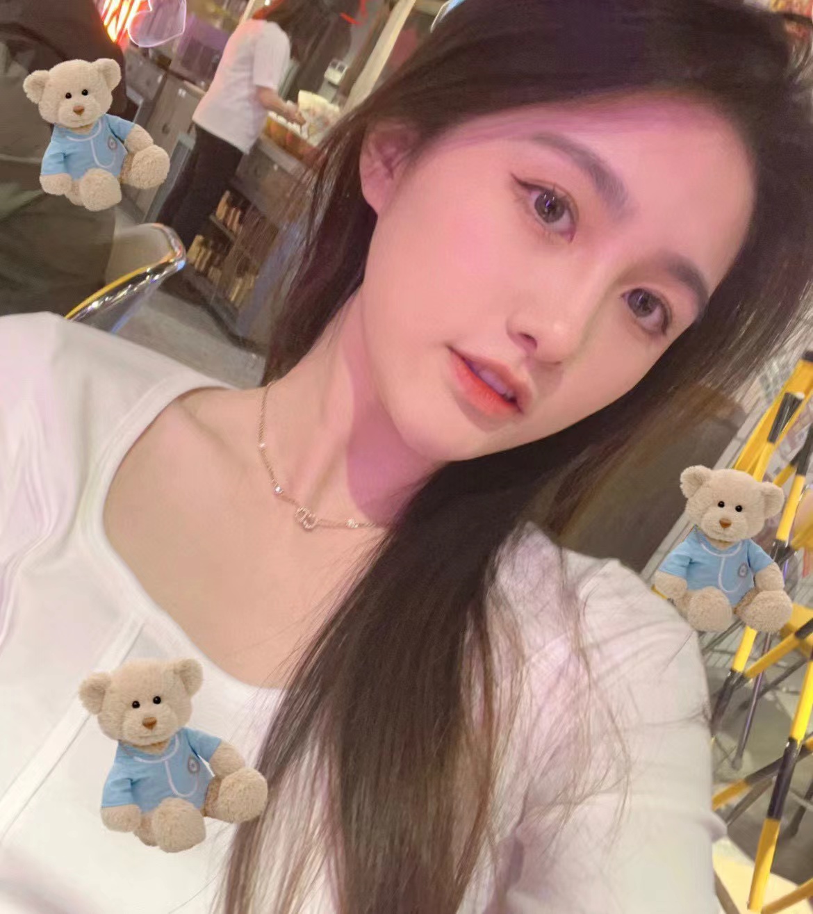 DI0R CDラインストーンパールネックレス【 50％割引+送料無料】