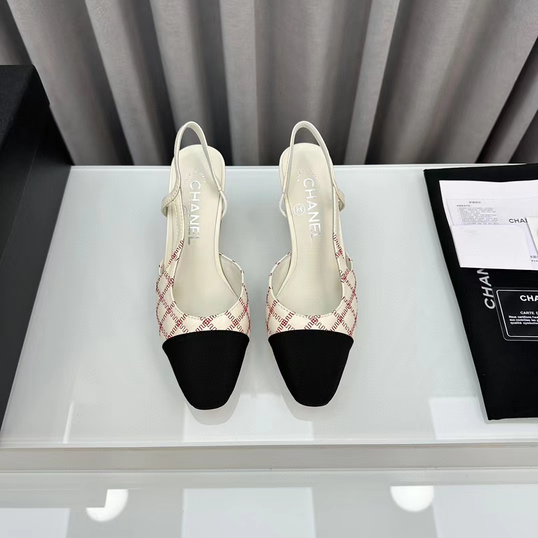 CHANE1 高品質slingback  ハイヒール【50％割引+送料無料】