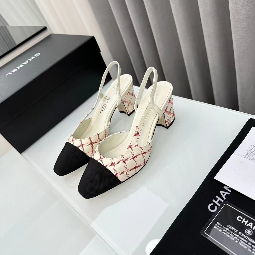 CHANE1 高品質slingback  ハイヒール【50％割引+送料無料】