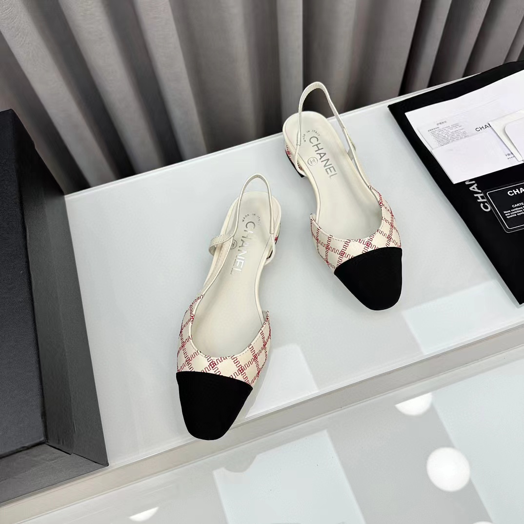 CHANE1 高品質slingback ぺたんこ靴【50％割引+送料無料】