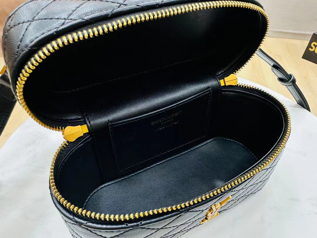 YSL ショルダー手持ちコスメバッグ【50％割引+送料無料】