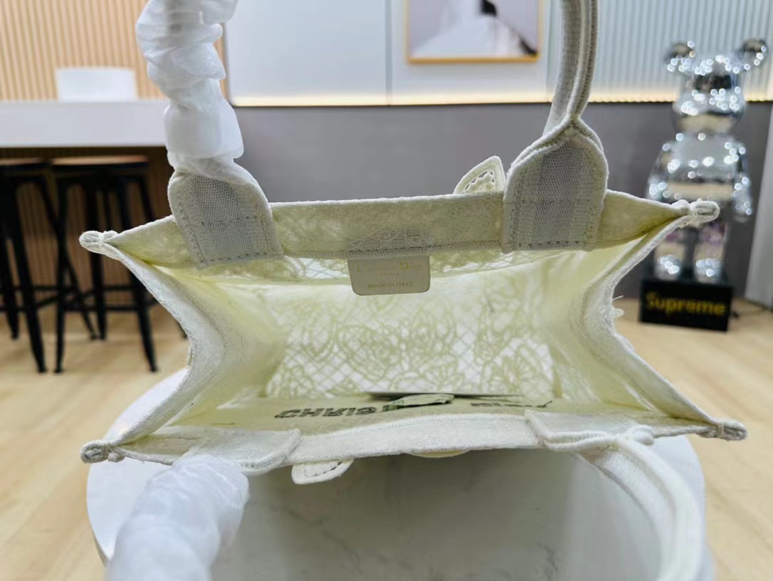 DI0R Book Tote  バタフライハンドバッグ【50％割引+送料無料】