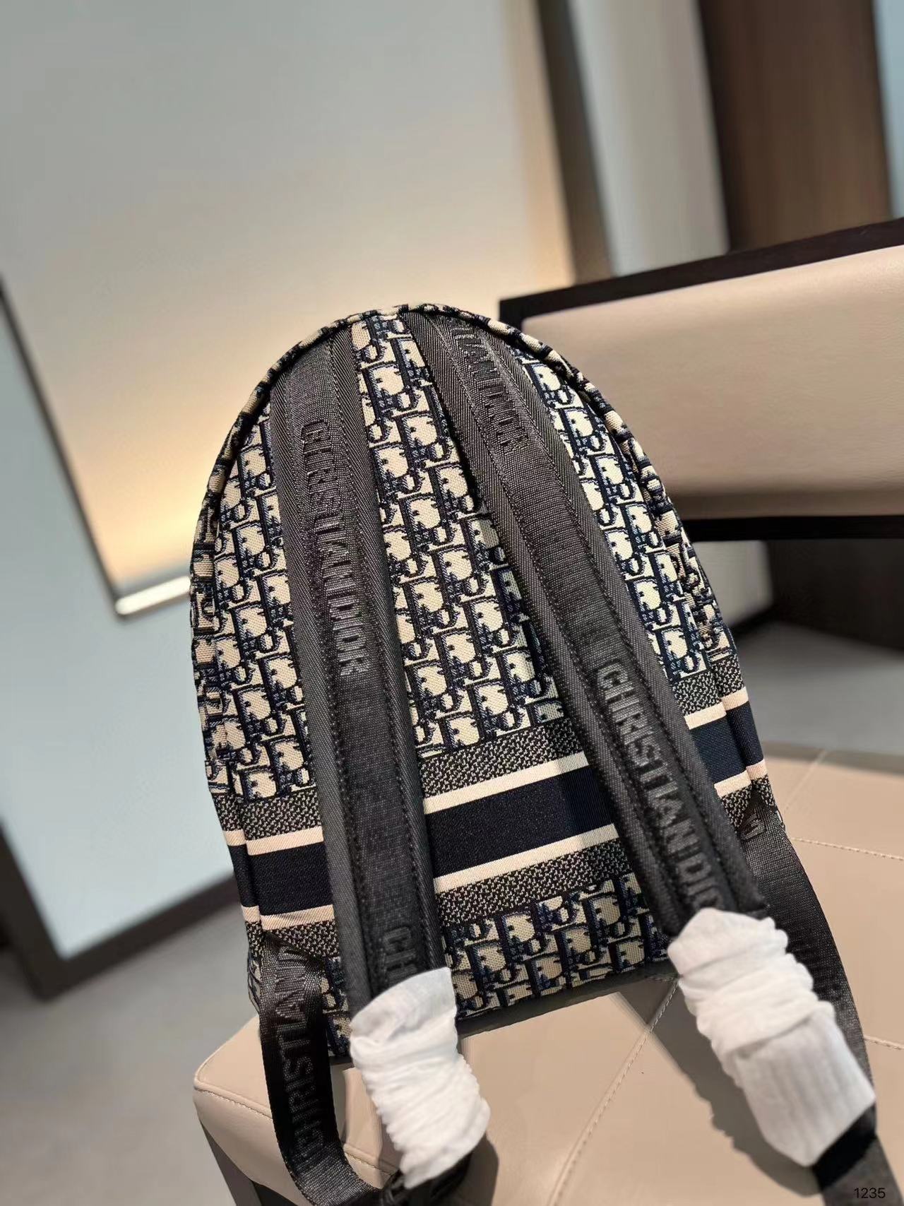 DI0R 全面プリント キャンバス バックパック【50％割引+送料無料】