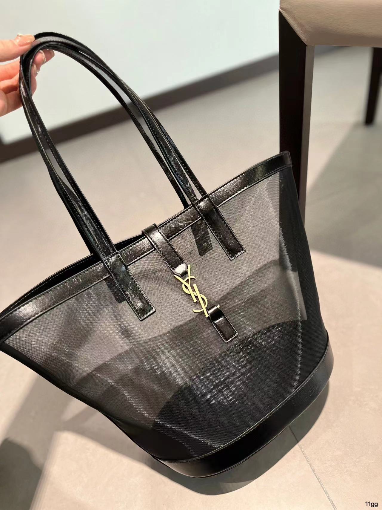 YSL メッシュショッピングバッグ【50％割引+送料無料】