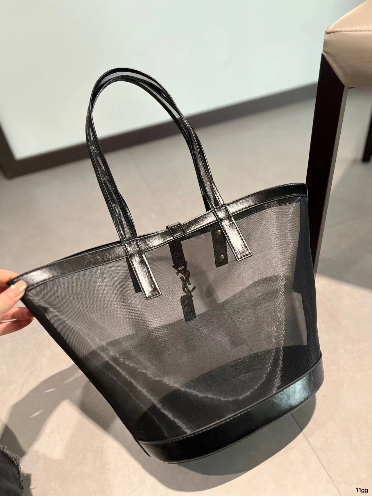 YSL メッシュショッピングバッグ【50％割引+送料無料】