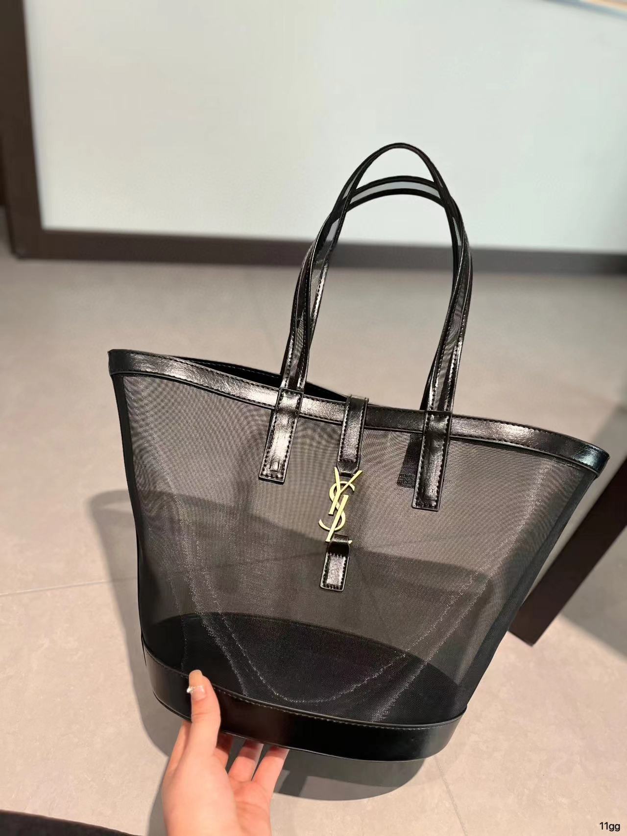 YSL メッシュショッピングバッグ【50％割引+送料無料】
