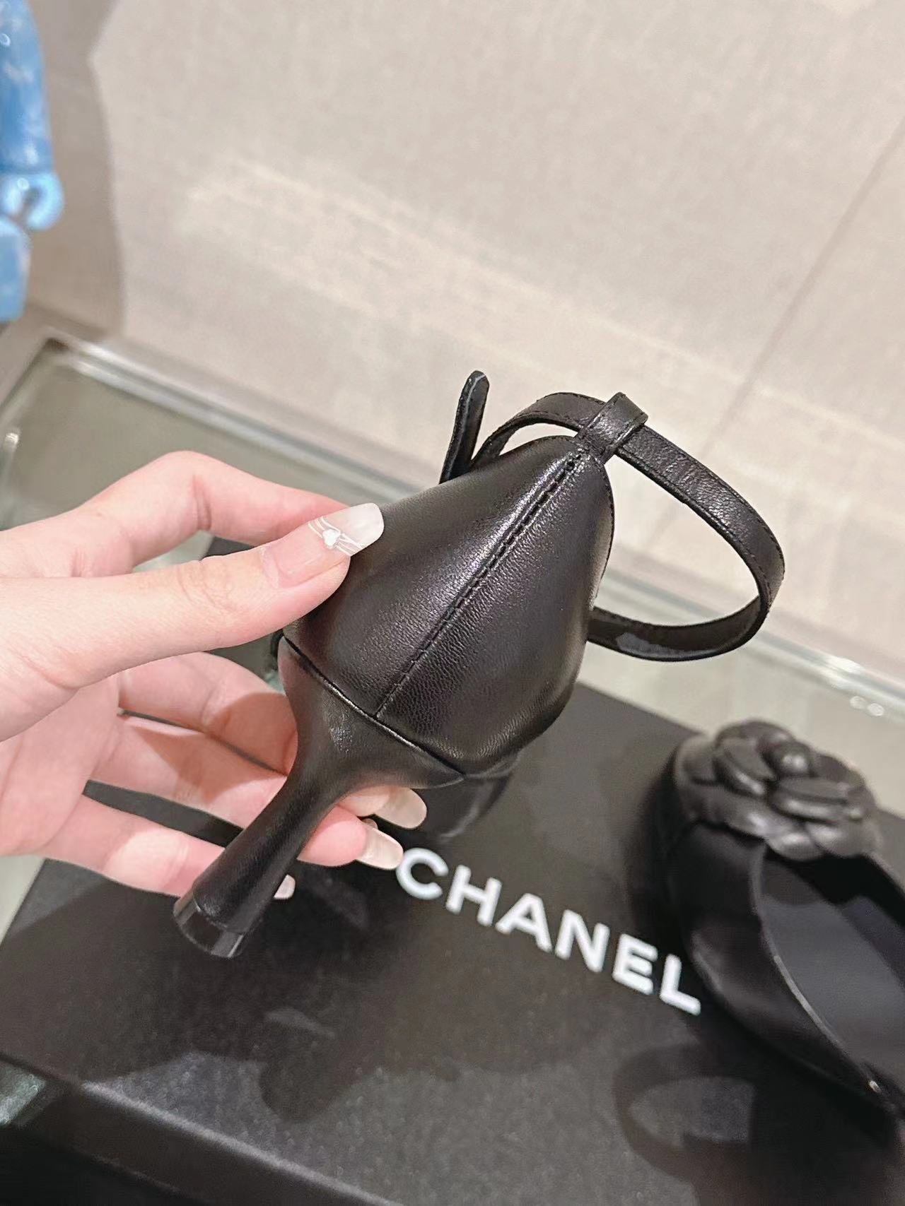 CHANE1 高品質椿ハイヒール【50％割引+送料無料】