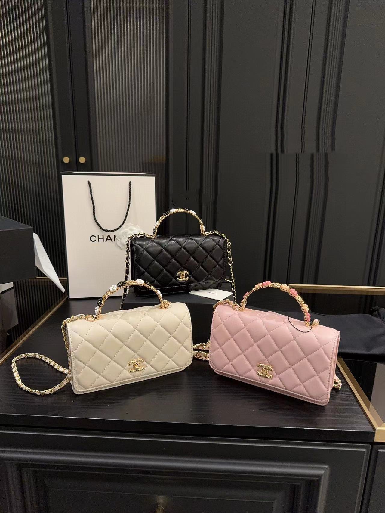 CHANE1 カメリアハンドルチェーンショルダークロスボディバッグ【50％割引+送料無料】