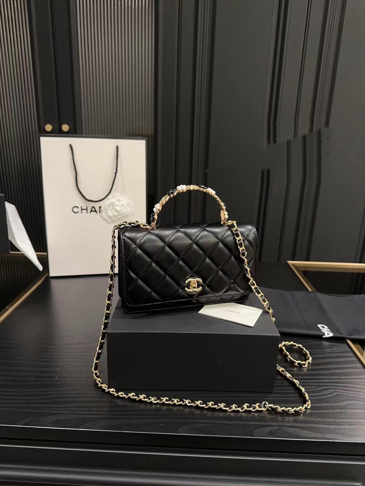 CHANE1 カメリアハンドルチェーンショルダークロスボディバッグ【50％割引+送料無料】
