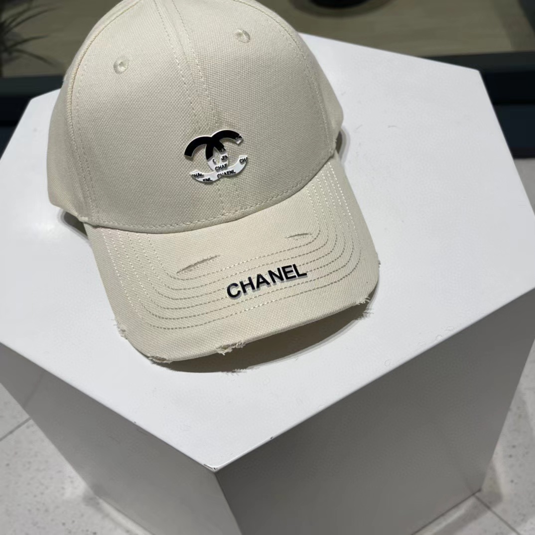 CHANE1 レターロゴ ベースボールキャップ【50％割引+送料無料】