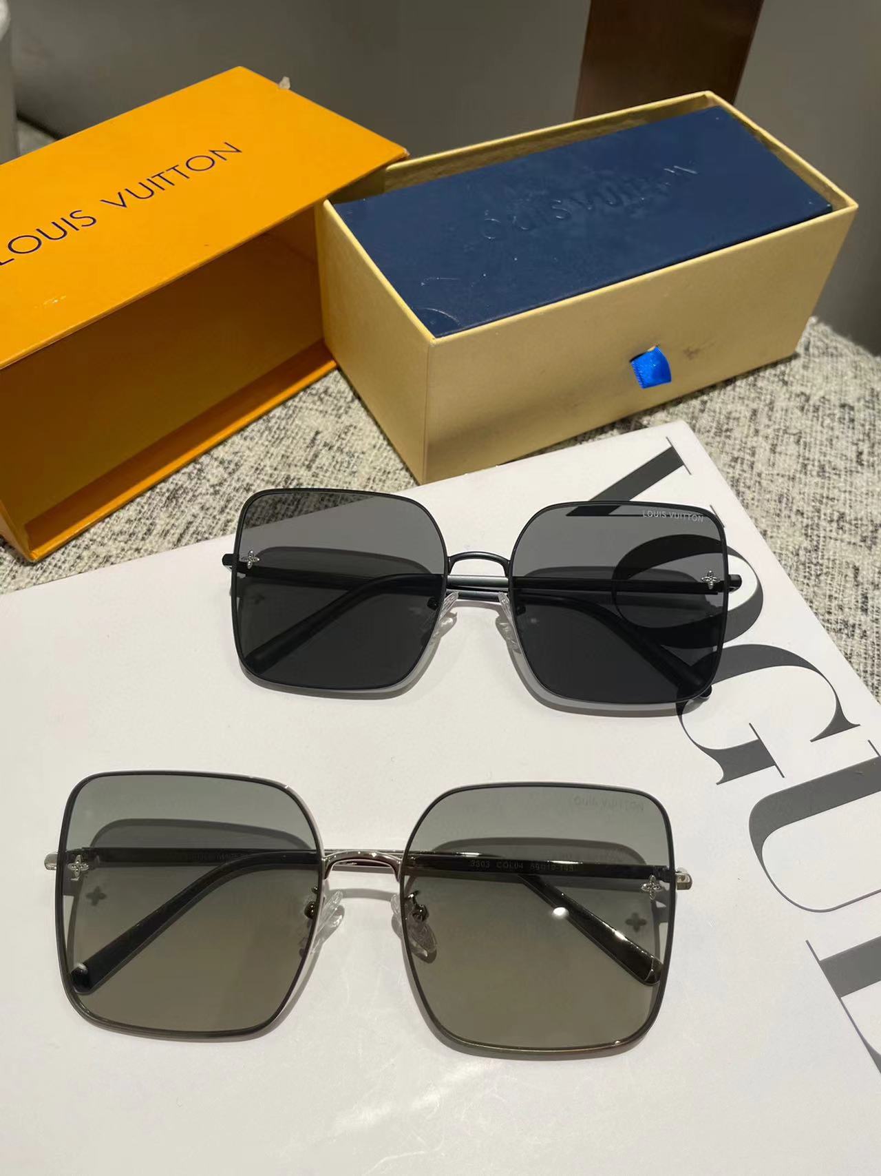 LV 偏光レディースサングラス【50％割引+送料無料】3303