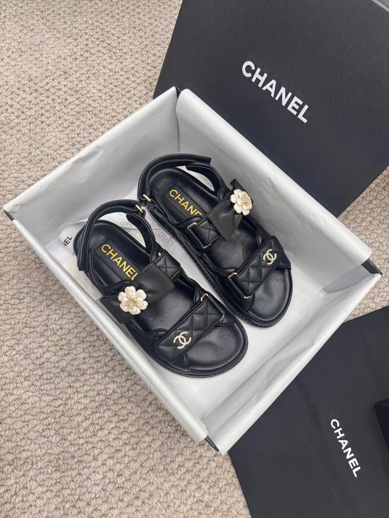 CHANE1 高品質カメリアベルクロシューズ【50％割引+送料無料】