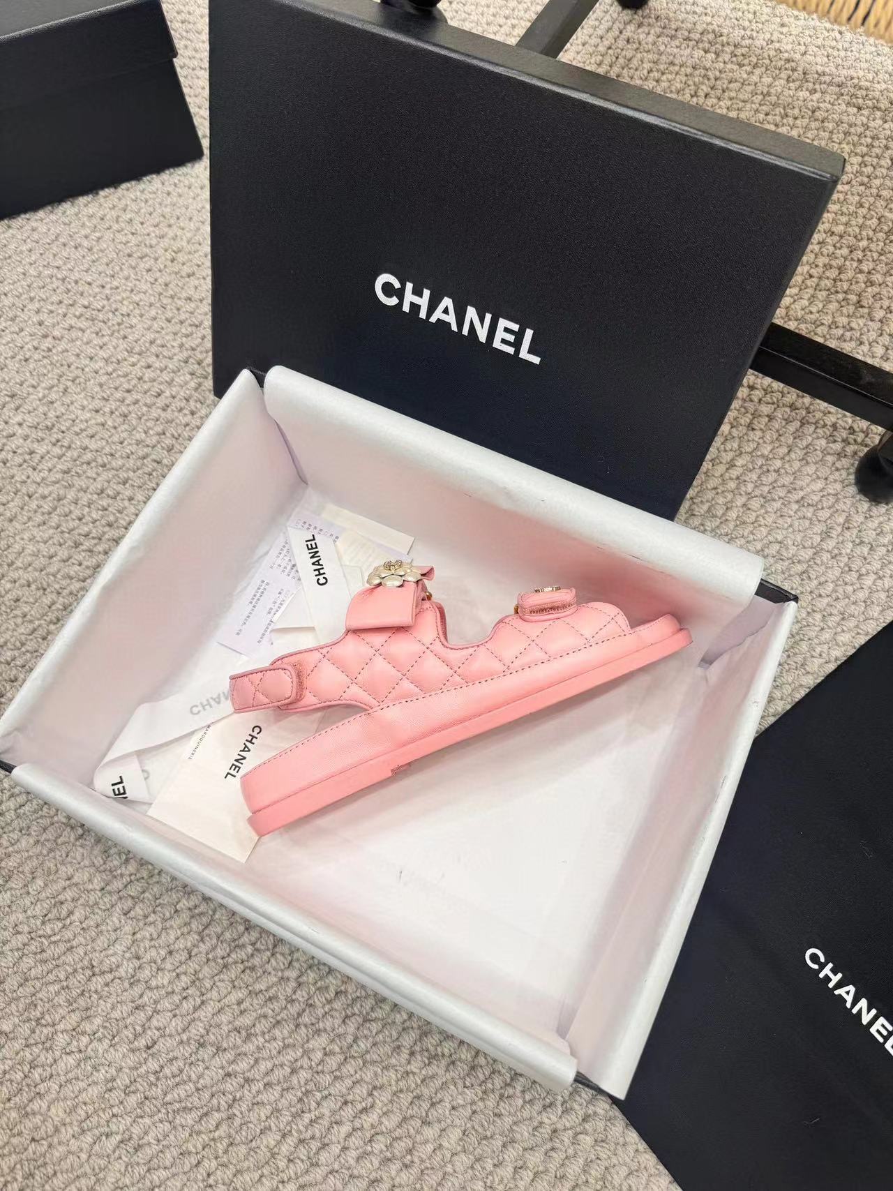 CHANE1 高品質カメリアベルクロシューズ【50％割引+送料無料】