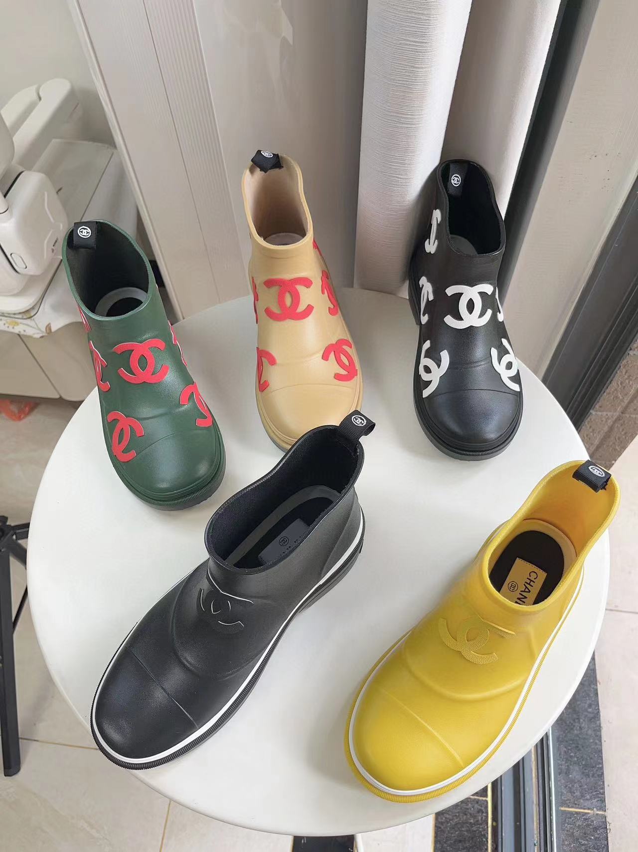 CHANE1 高品質レインブーツ【50％割引+送料無料】