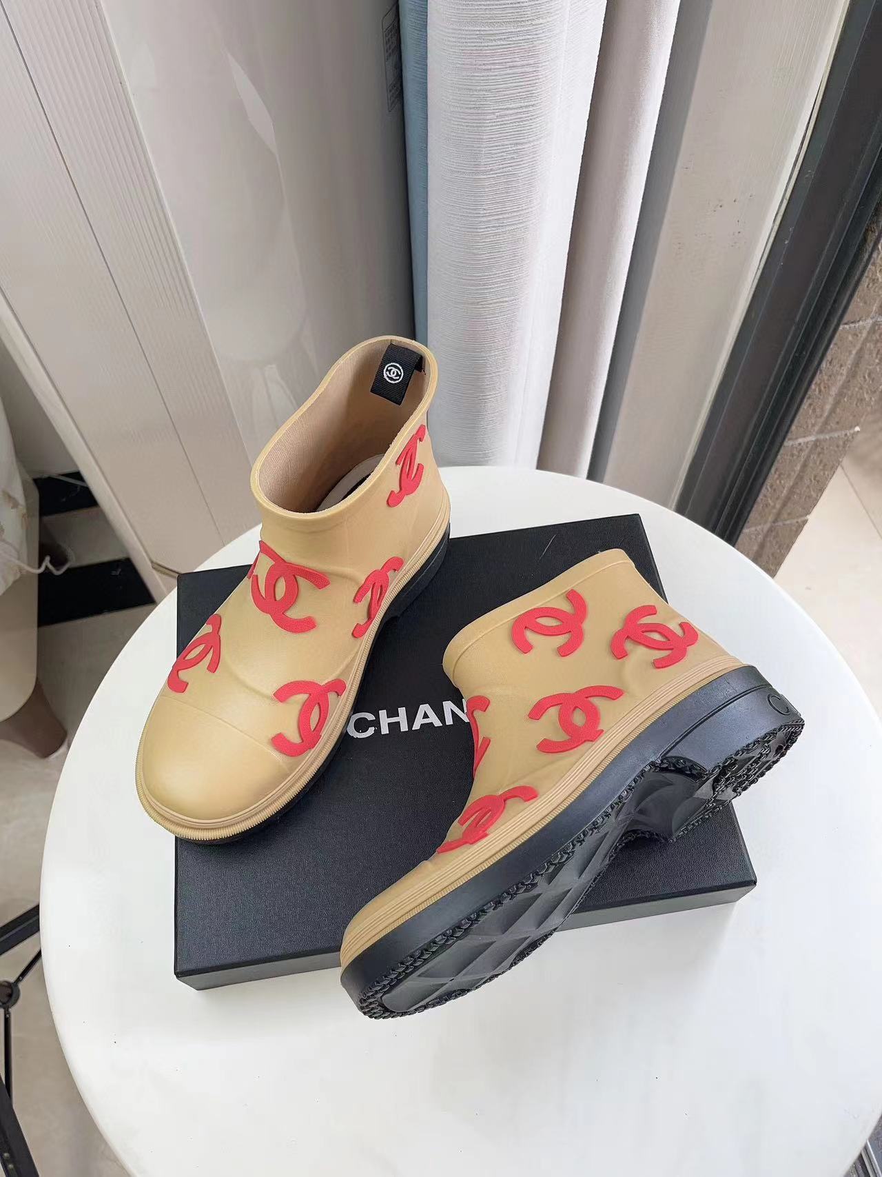 CHANE1 高品質レインブーツ【50％割引+送料無料】