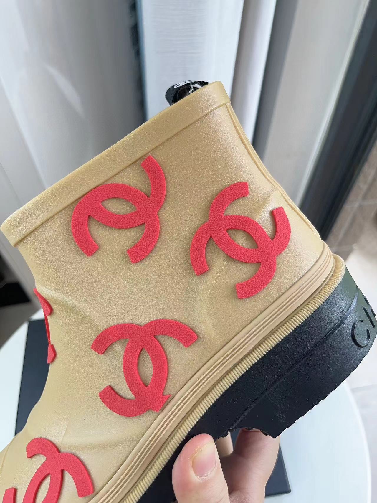 CHANE1 高品質レインブーツ【50％割引+送料無料】