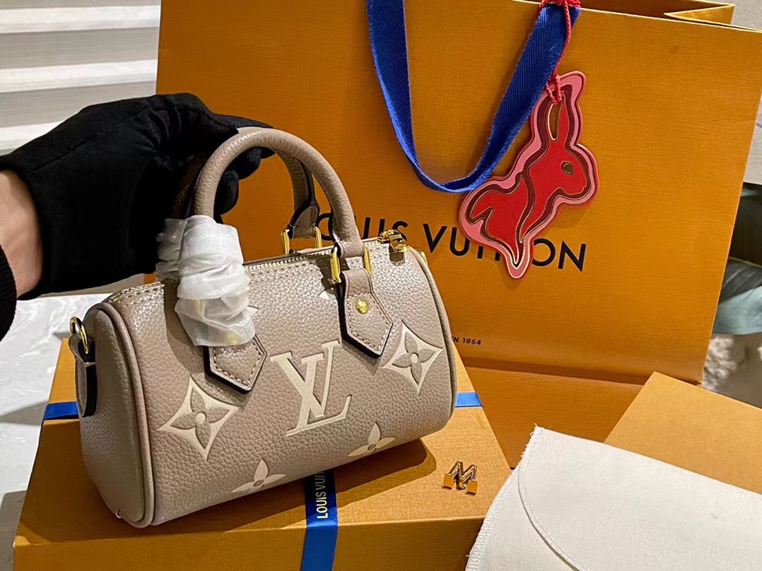 LV Speedy エレファントグレーハンドバッグ【50％割引+送料無料】