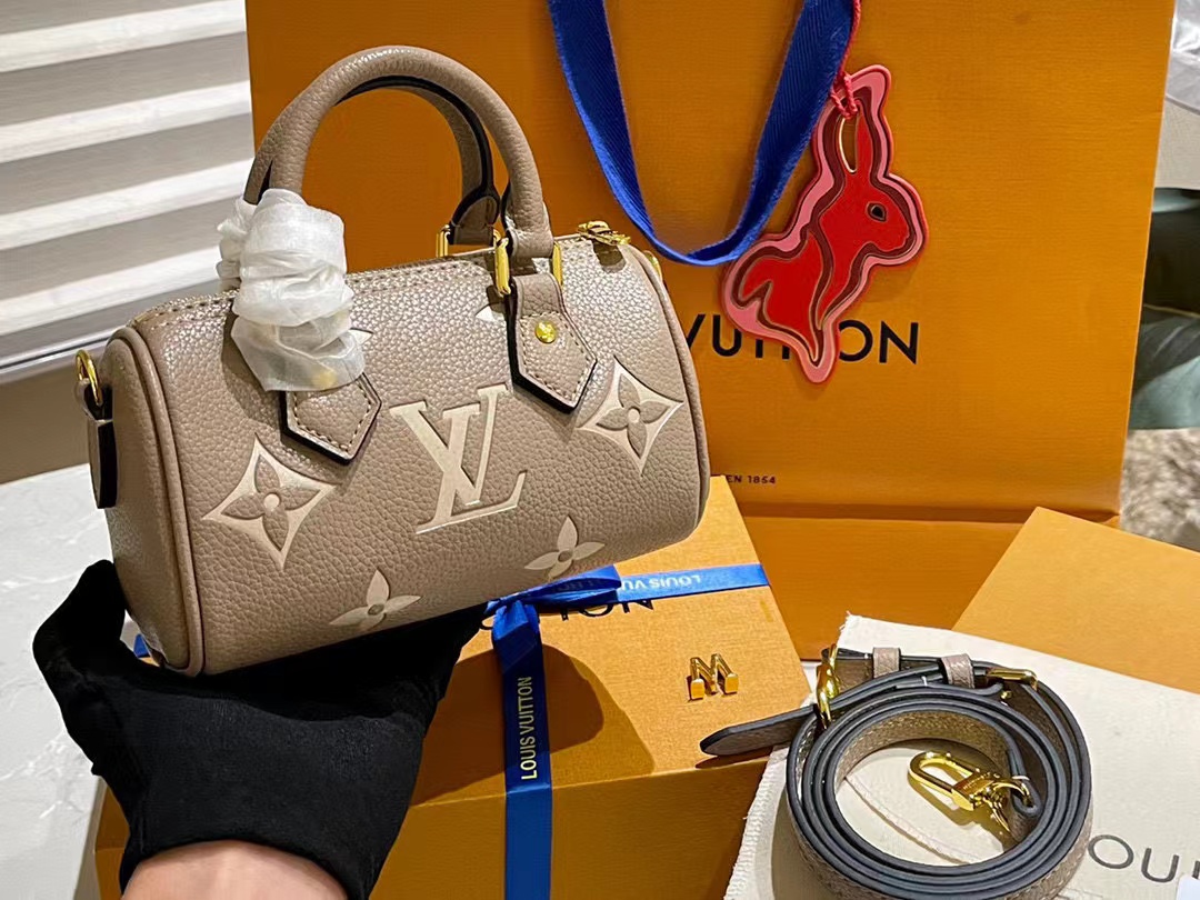 LV Speedy エレファントグレーハンドバッグ【50％割引+送料無料】