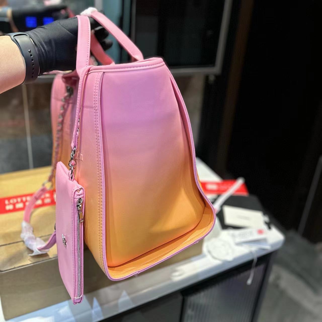 CHANE1  グラデーションビーチバッグ【50％割引+送料無料】