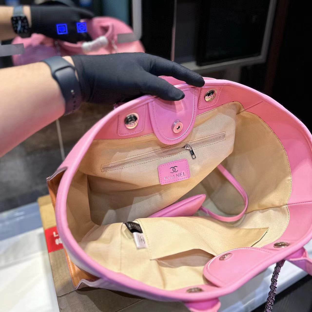 CHANE1  グラデーションビーチバッグ【50％割引+送料無料】