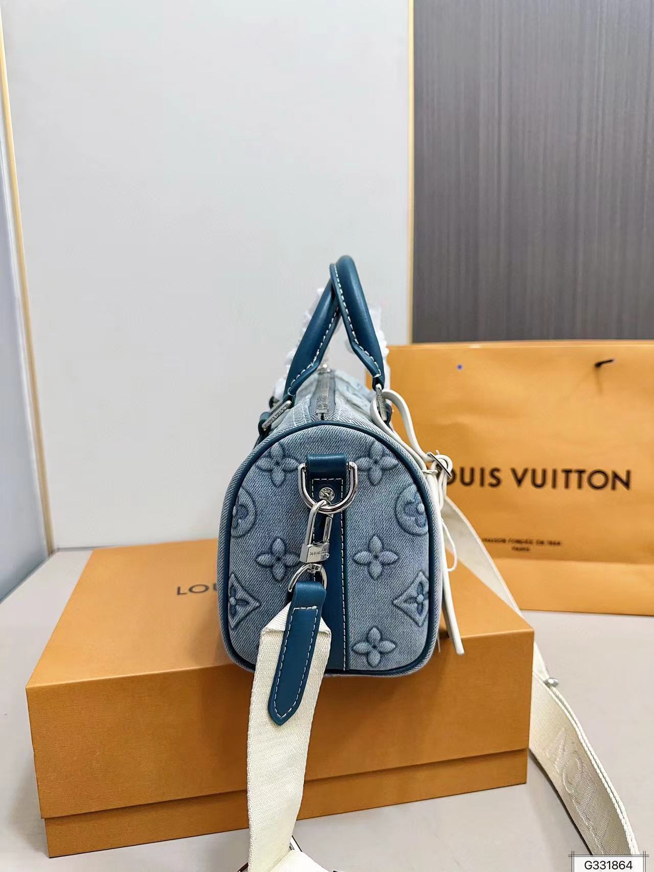 LV keepall デニムハンドバッグ【50％割引+送料無料】