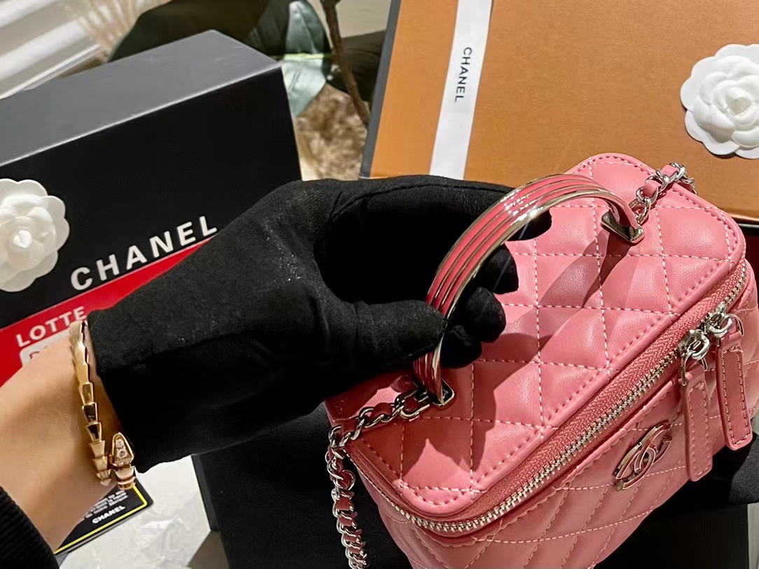 CHANE1 エナメルハンドルショルダークロスボディバッグ【50％割引+送料無料】