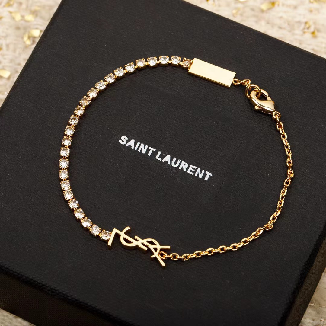 YSLレタークラシックブレスレット【 50％割引+送料無料】