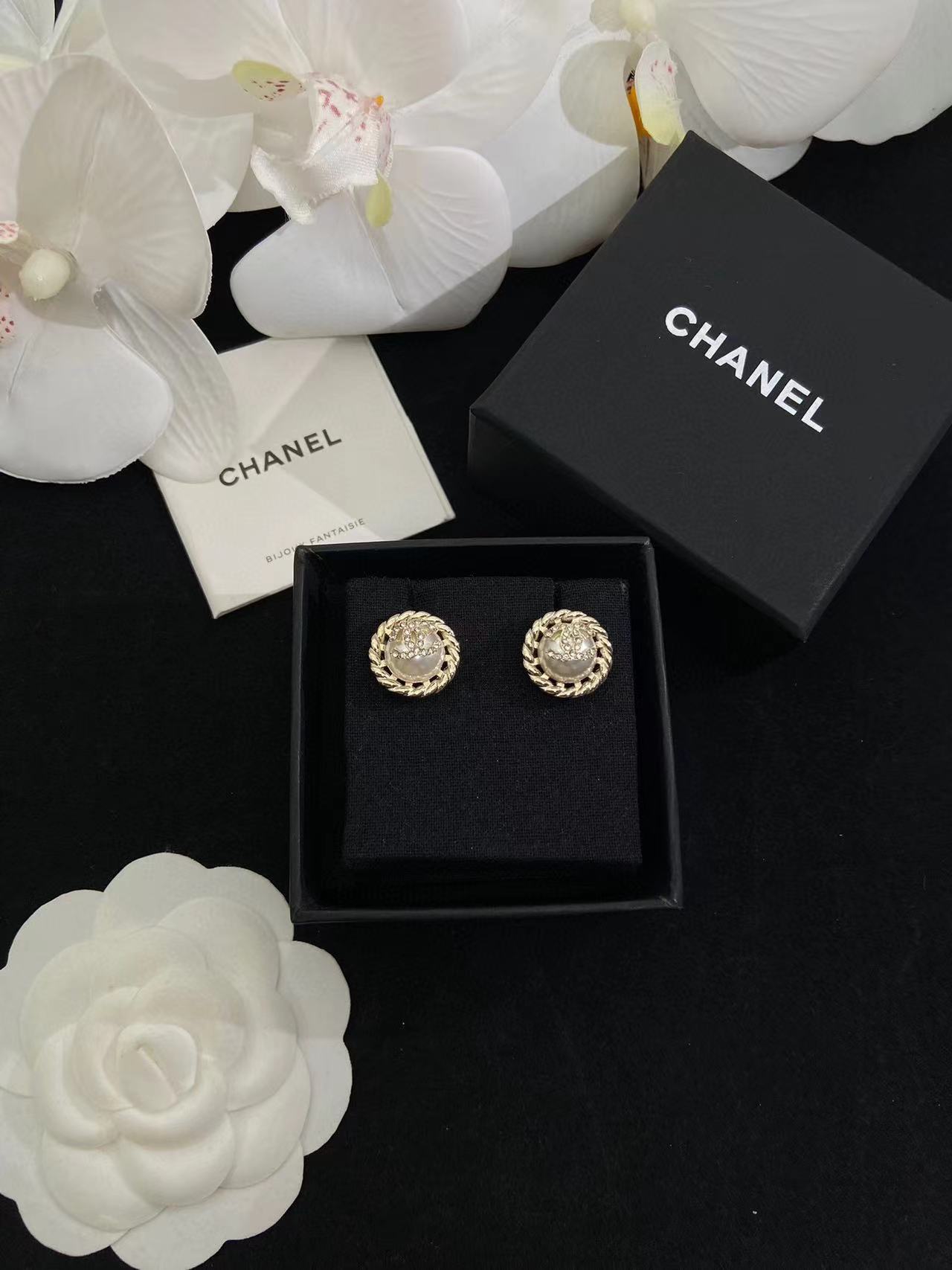 CHANE1 麻縄編み込みピアス【 50％割引+送料無料】