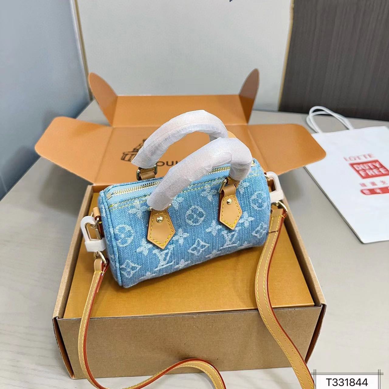 LV ジャガードデニムハンドバッグ S【50％割引+送料無料】