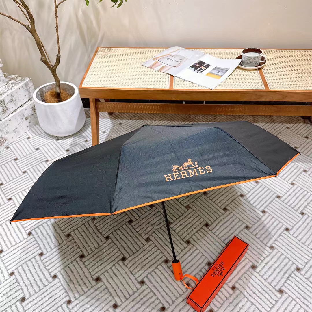 HERME5配色シンプル折りたたみ傘【50％割引+送料無料】