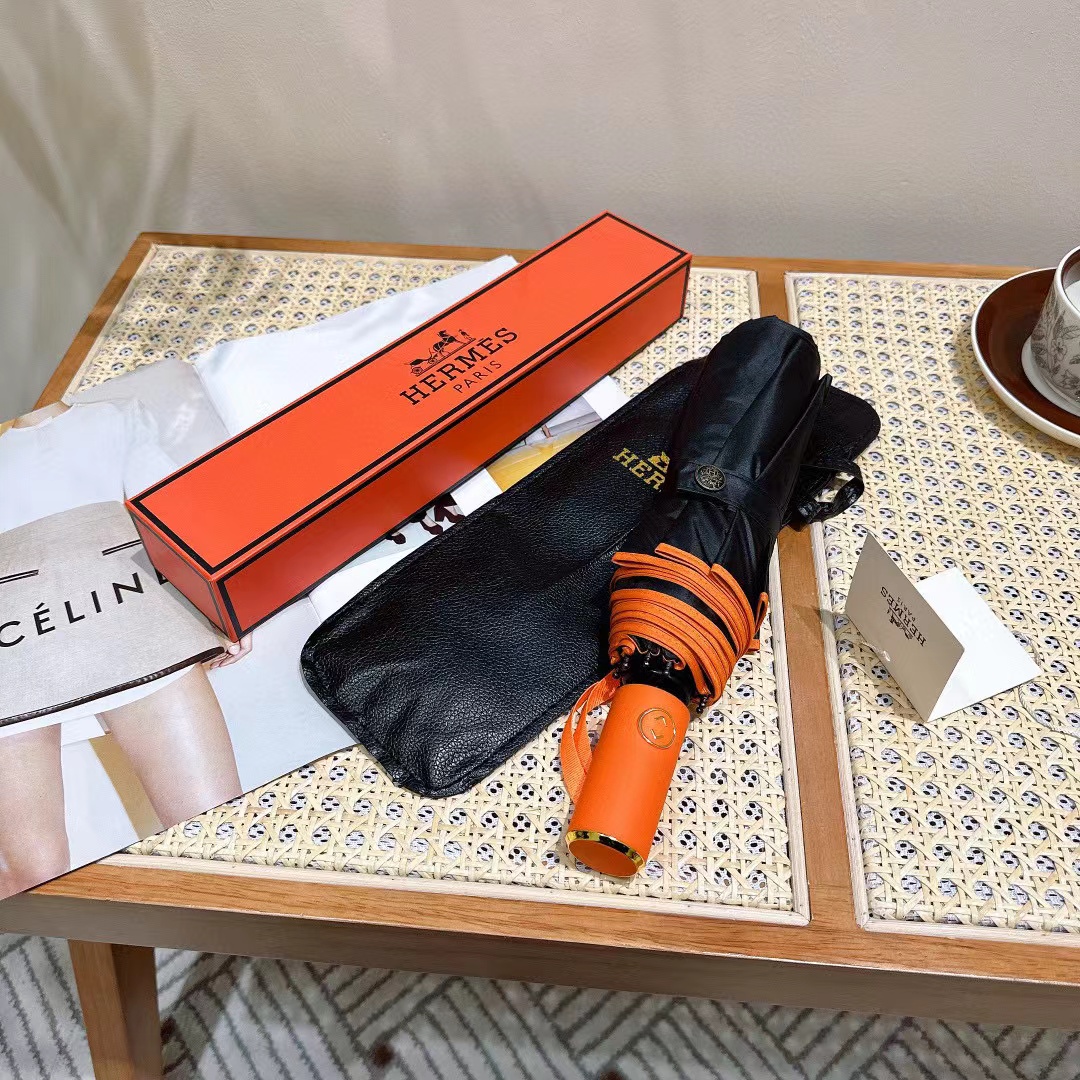 HERME5配色シンプル折りたたみ傘【50％割引+送料無料】