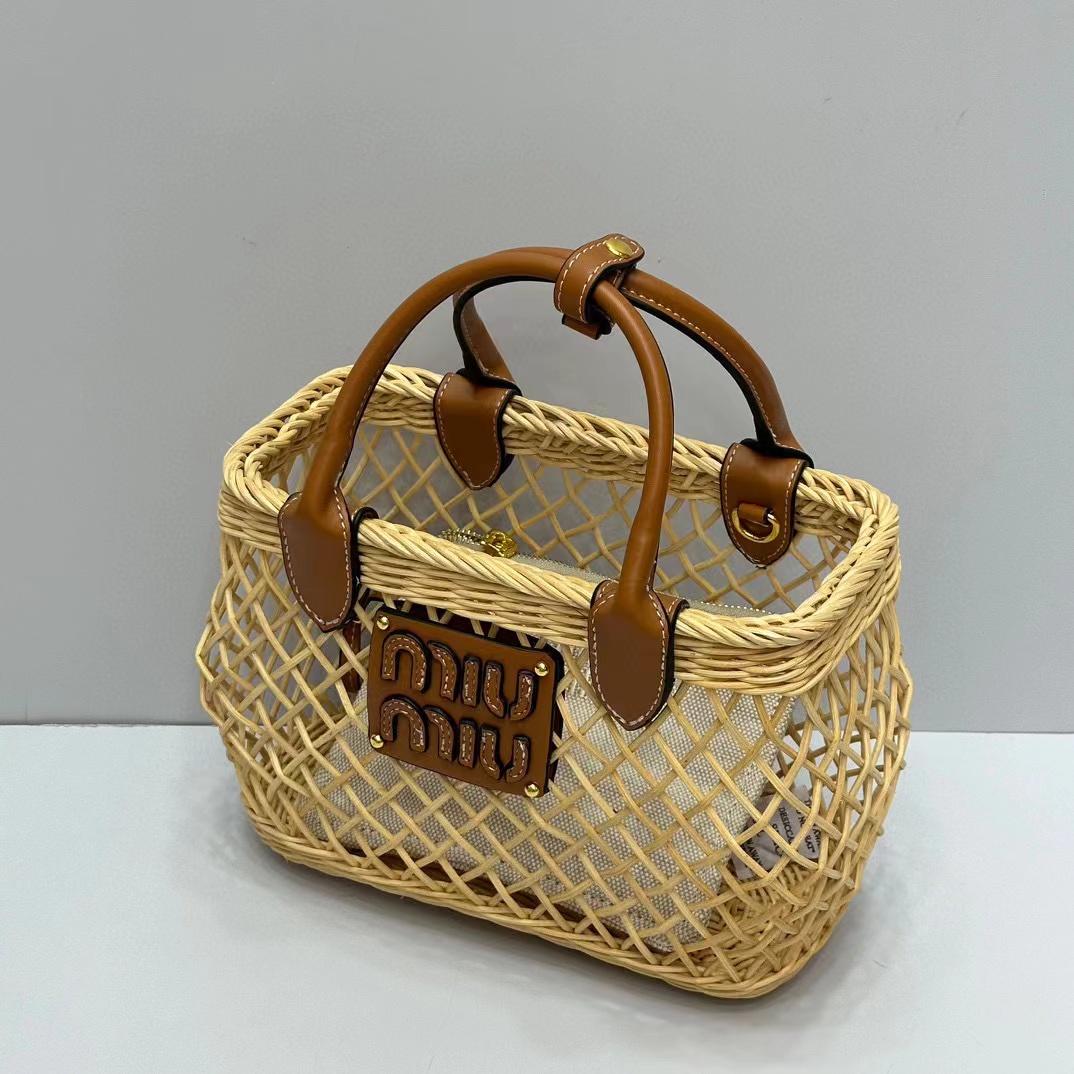 M1UM1U 織物中空ハンドバッグ【50％割引+送料無料】