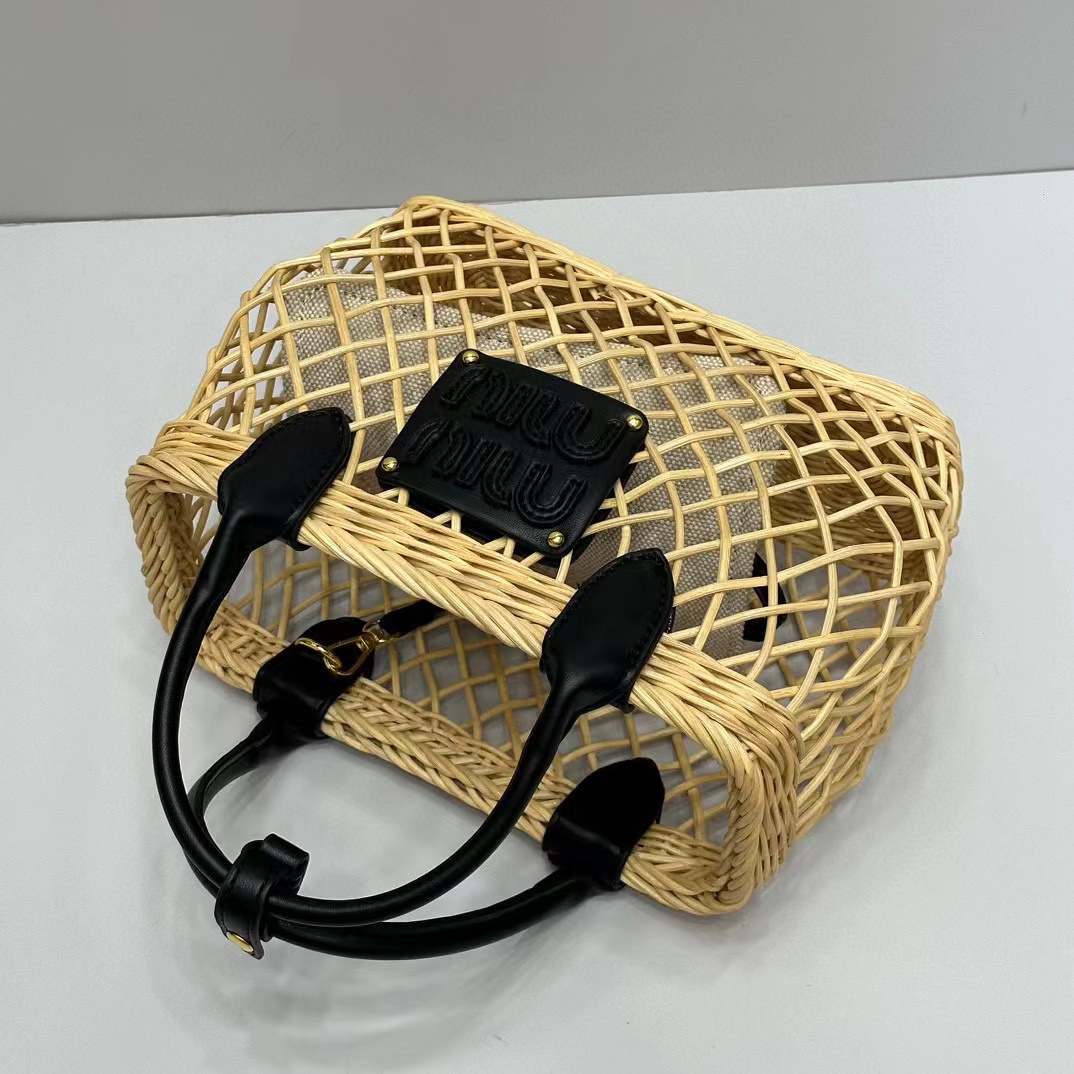 M1UM1U 織物中空ハンドバッグ【50％割引+送料無料】