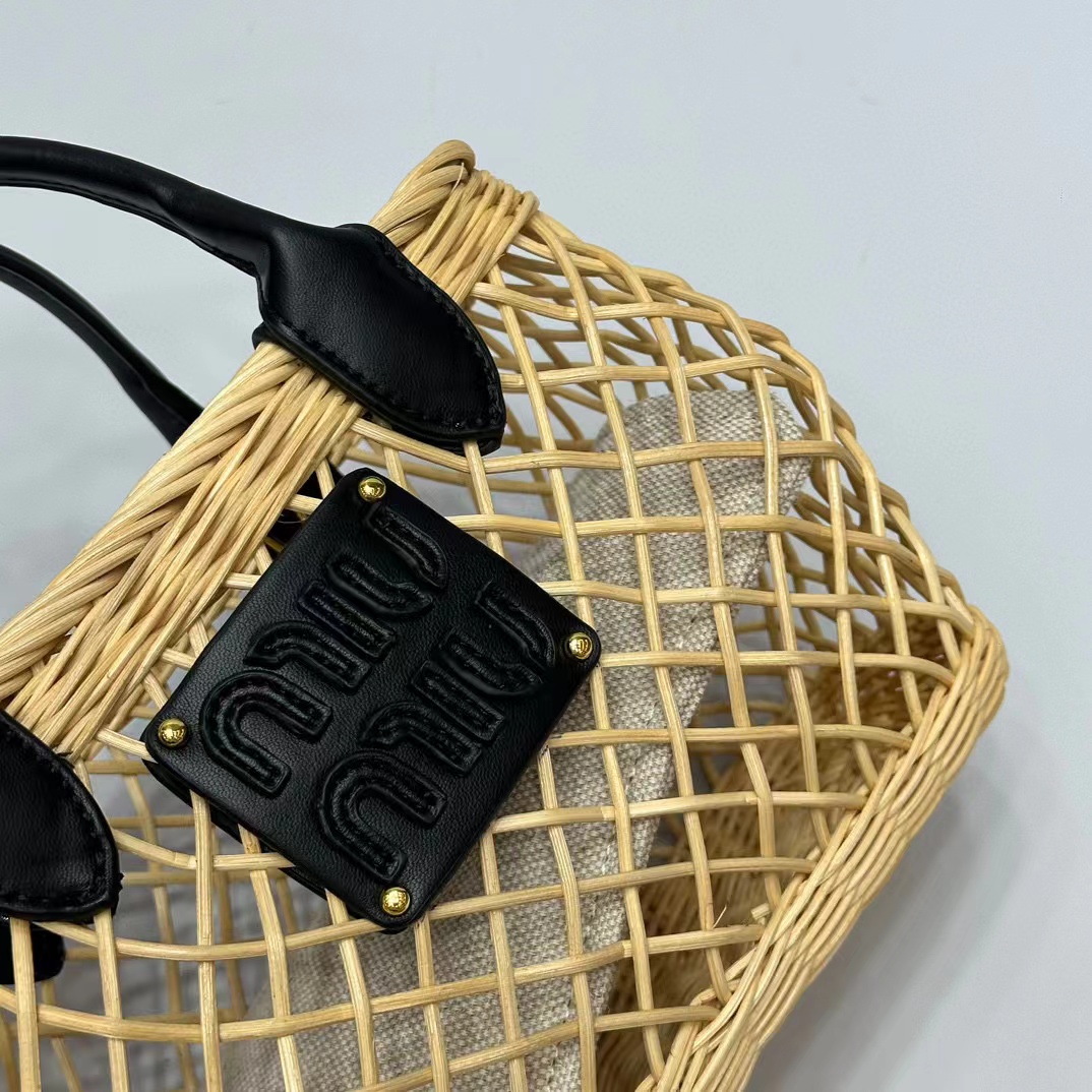 M1UM1U 織物中空ハンドバッグ【50％割引+送料無料】