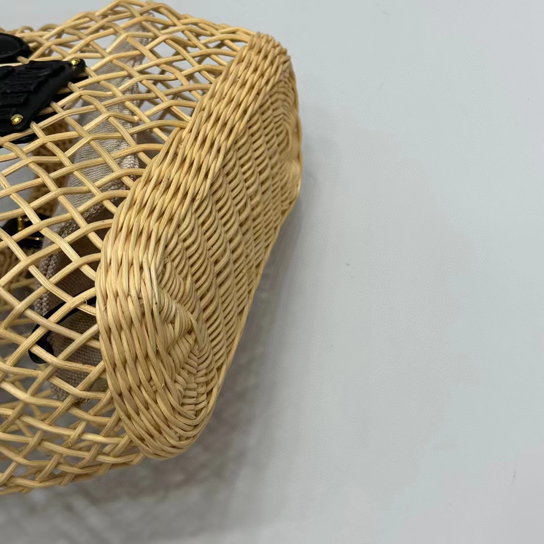 M1UM1U 織物中空ハンドバッグ【50％割引+送料無料】