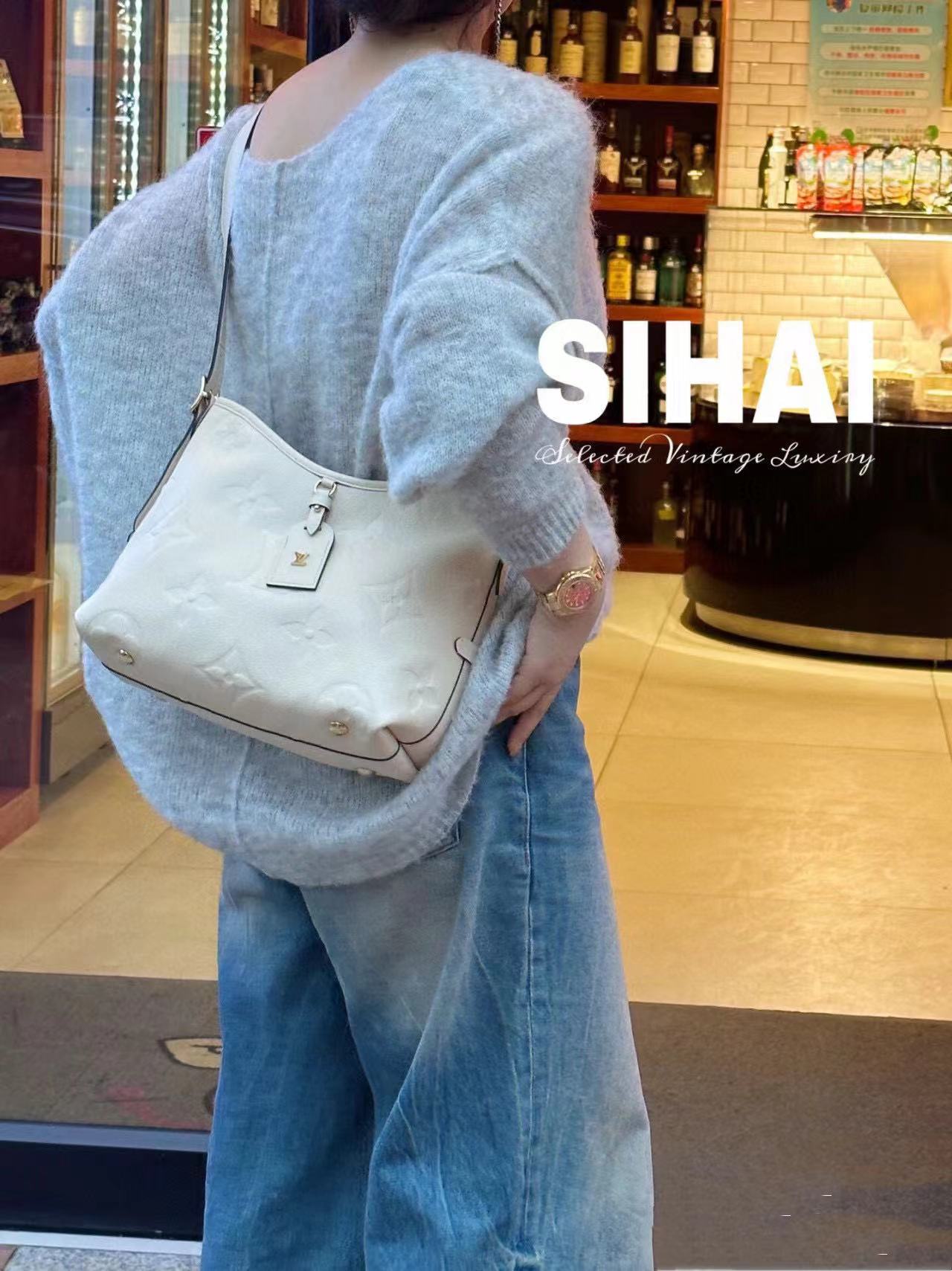LV CarryAll プリント脇の下バッグ【50％割引+送料無料】