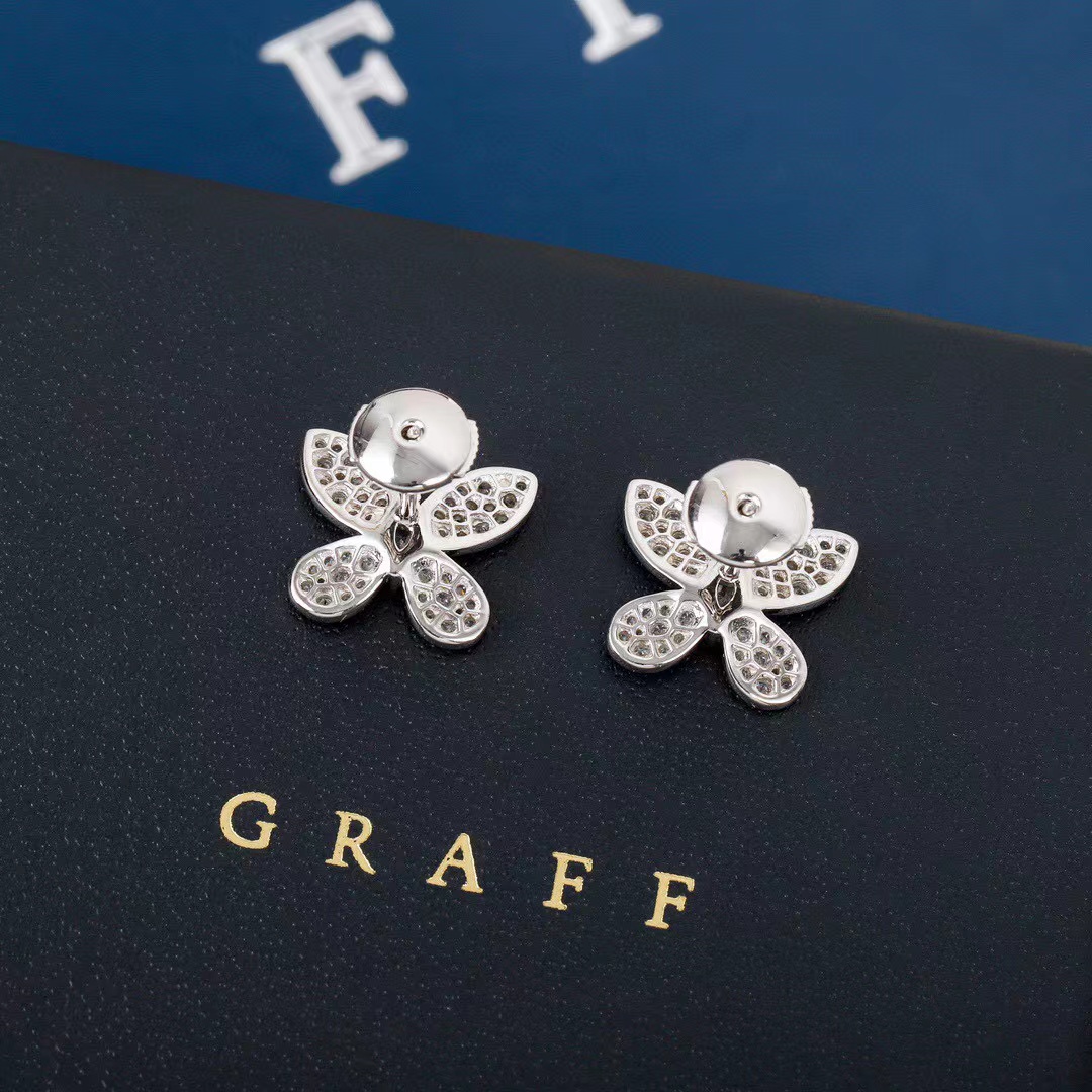 GRAFFダイヤモンド四つ葉のクローバー ピアス【 50％割引+送料無料】