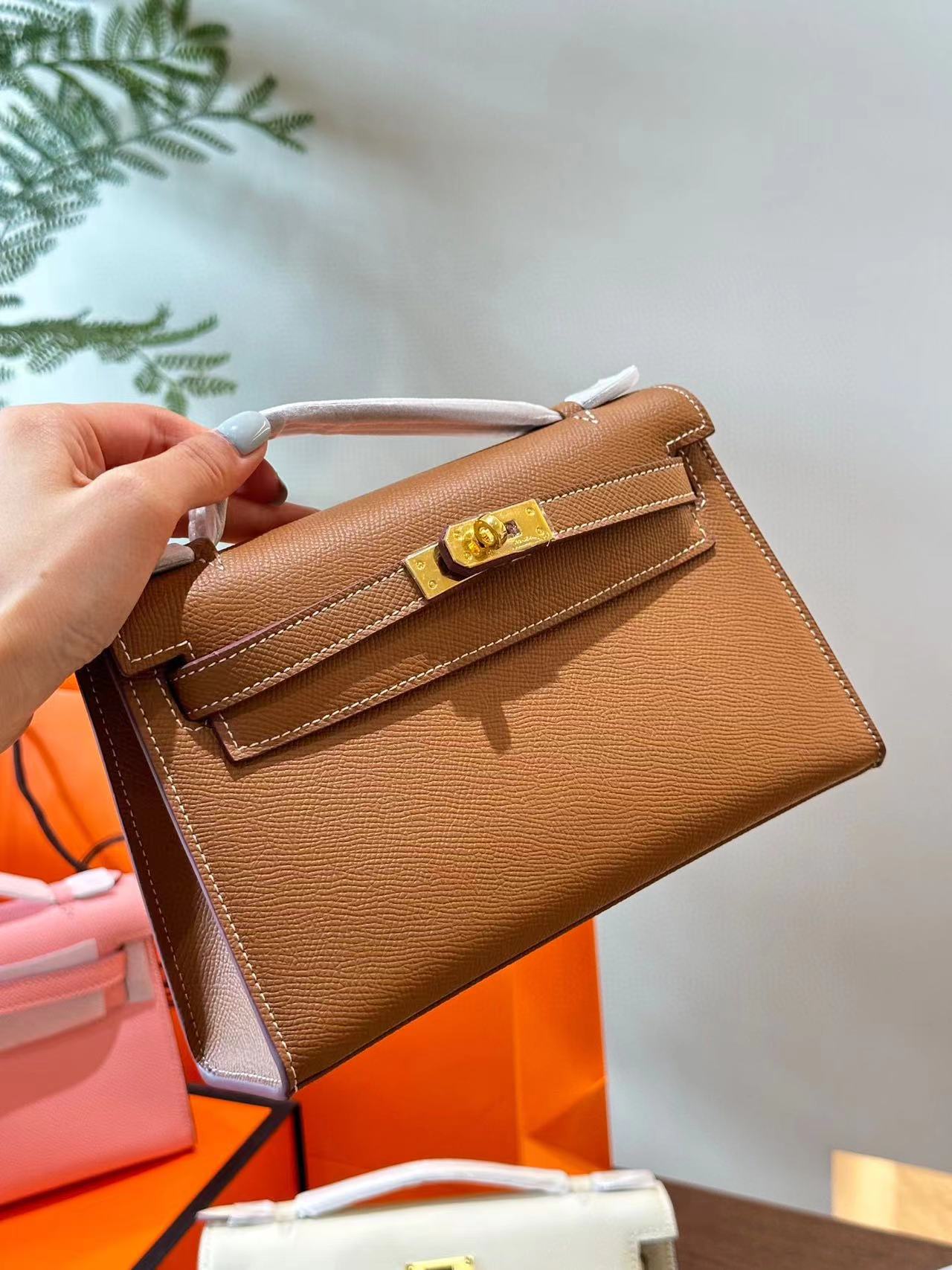 HERME5 mini kelly ジェネレーションハンドバッグ【50％割引+送料無料】