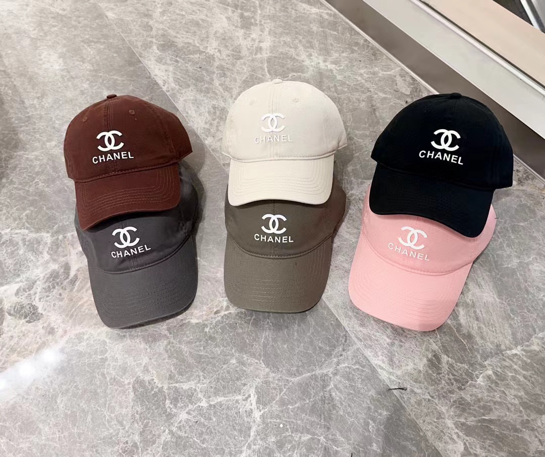 CHANE1 ダブルCロゴ ベースボールキャップ【50％割引+送料無料】