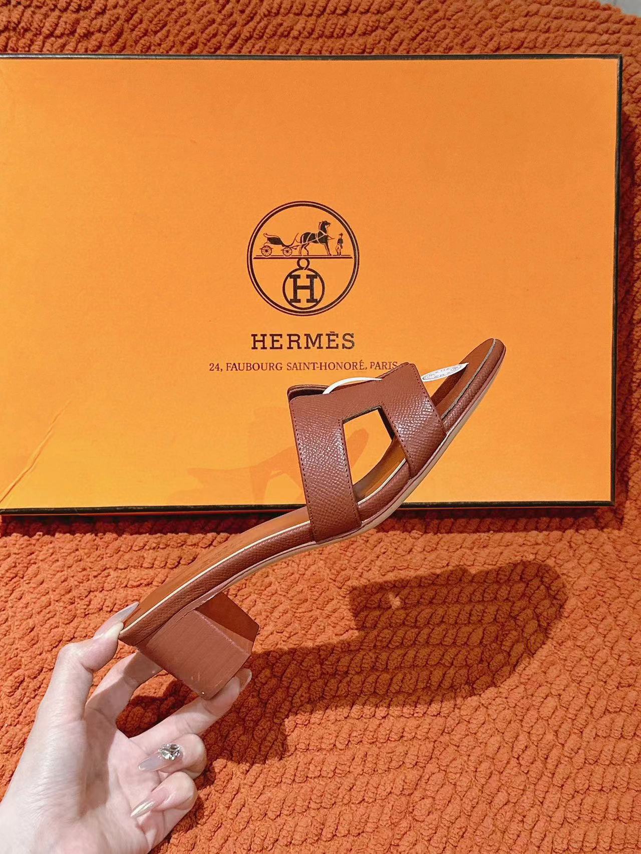 HERME5 Qasis 高品質のHハイヒールスリッパ【50％割引+送料無料】