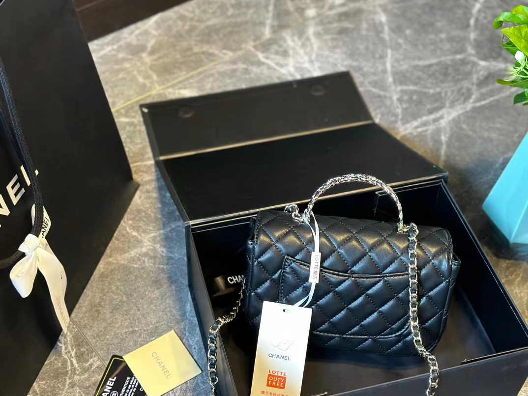 CHANE1 ダブルCロゴ チェーンショルダー クロスボディバッグ【50%割引+送料無料】