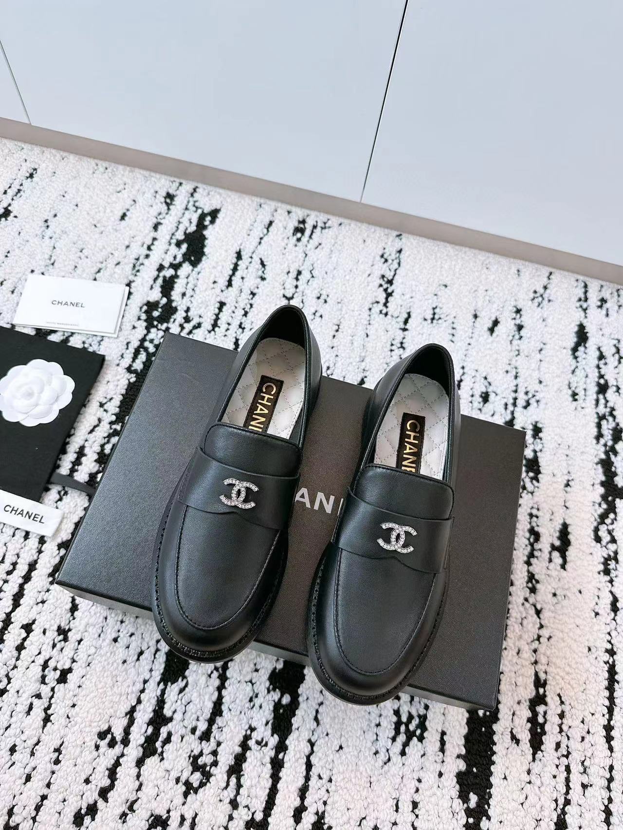 CHANE1 高品質ダブルCロゴローファー【50％割引+送料無料】