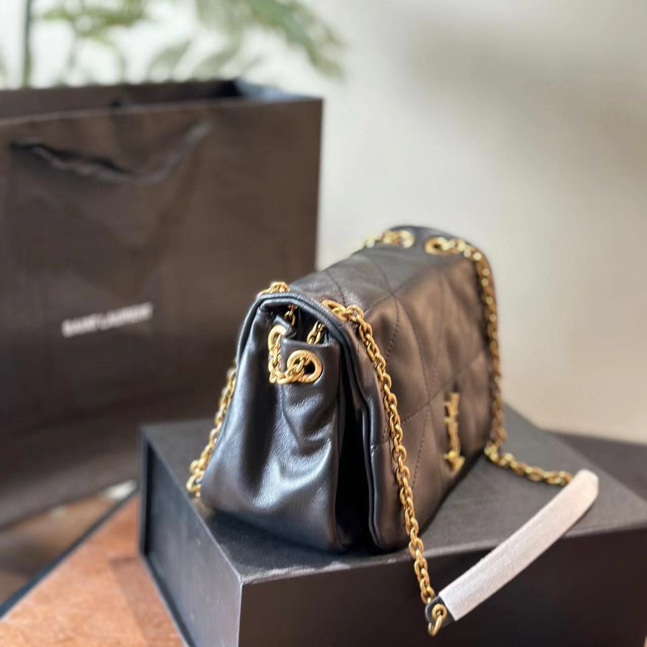 YSL 高品質チェーン脇下バッグ【50％割引+送料無料】