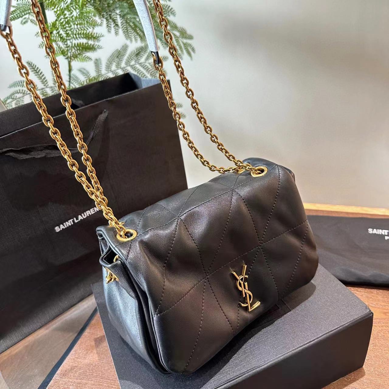 YSL 高品質チェーン脇下バッグ【50％割引+送料無料】