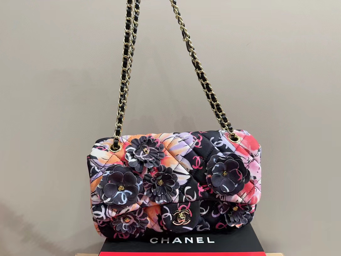 CHANE1 フローラルプリント イブニングバッグ【50％割引+送料無料】