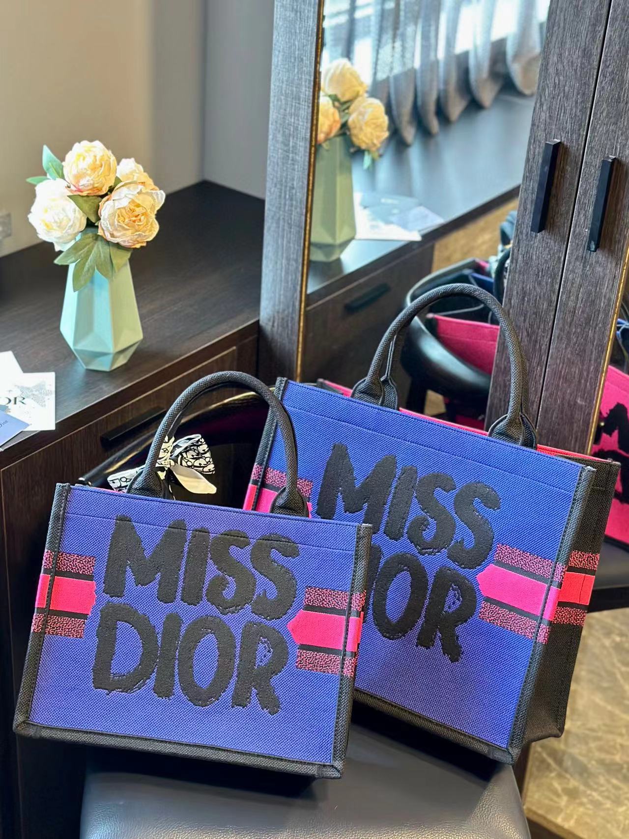 DI0R MISS ショッピングバッグ【50％割引+送料無料】