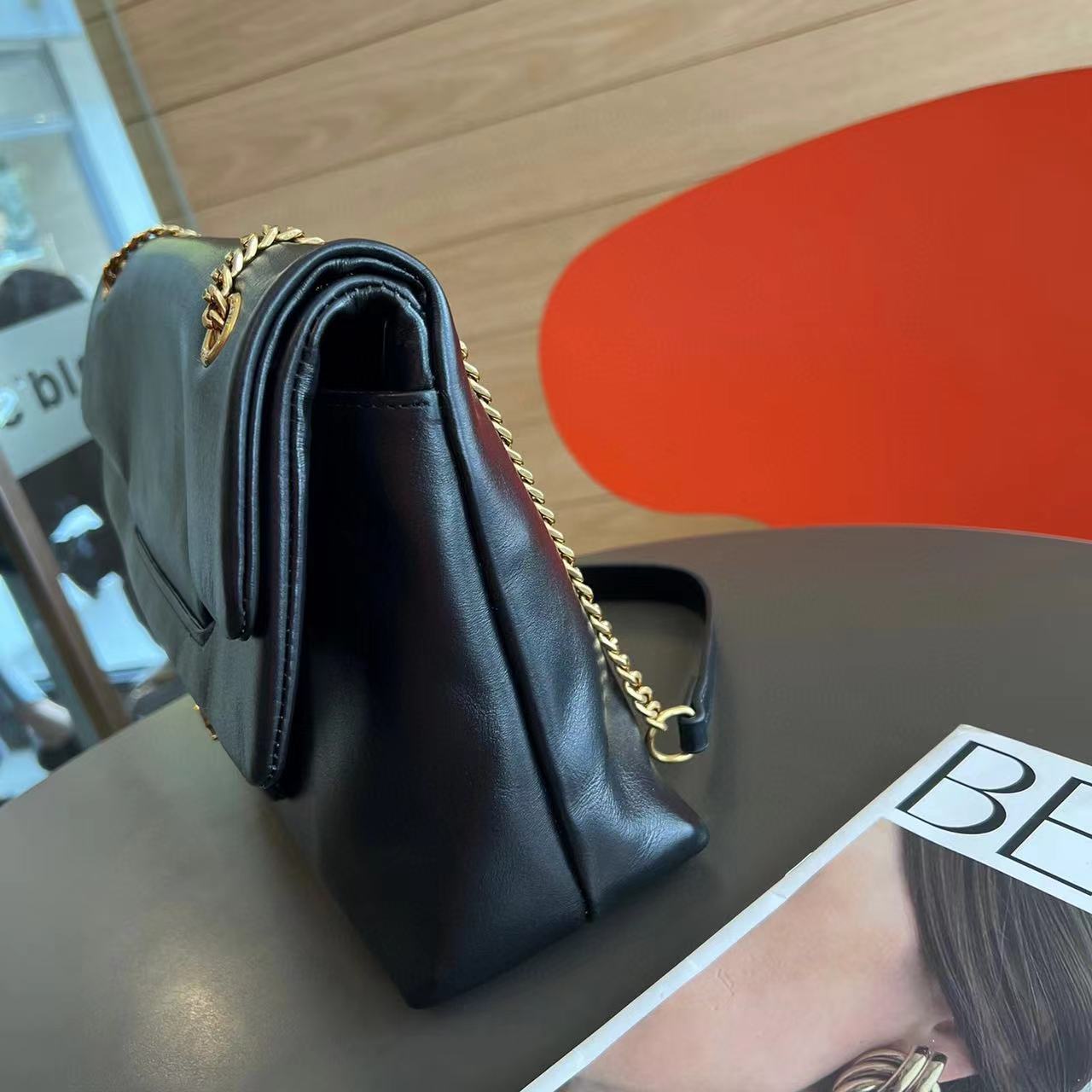 YSL ダブルフラップ ショルダー クロスボディバッグ【50％割引+送料無料】